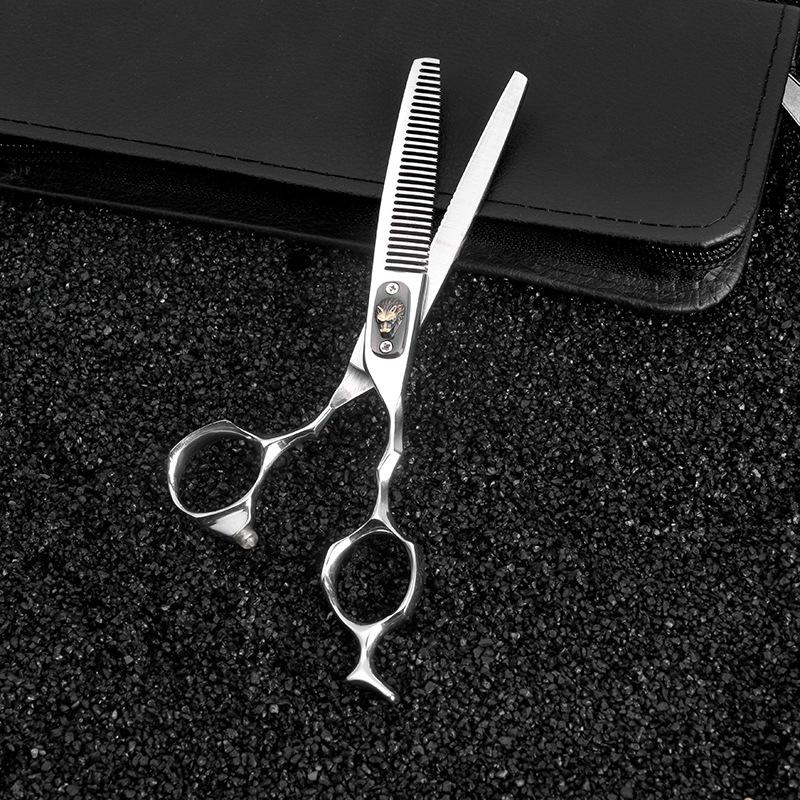 Black And Gold Hair Salon Professional Haircut Hairdressing Scissors Flat Scissors Bangs Scissors Thin Scissors Combination Barber Only