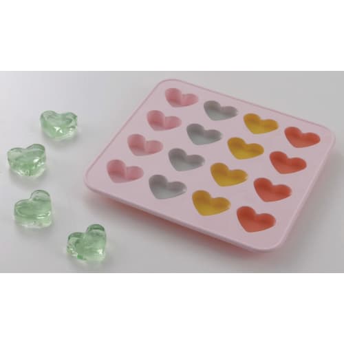 Kai Brand KAI Chocolate Shaped Kai House Select Heart Silicone Tray DL6369
