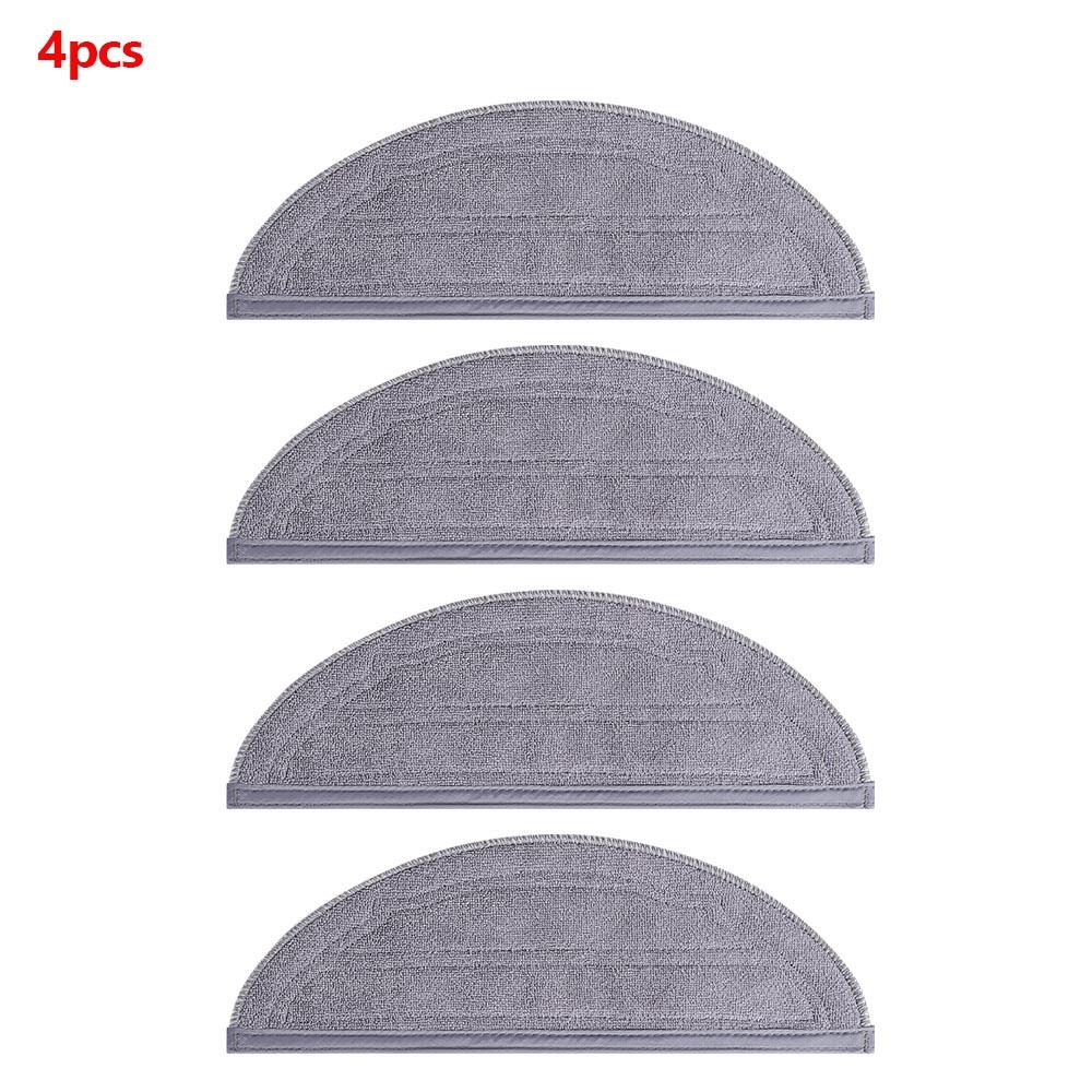 Reusable Mop Pads for Roborock Q10 S5/Q10 S5+ /Q10 VF /Q10 VF+/Q10V /Q10V+ /S8 Pro /S8 Pro+ Washable Mop Cloth Replacement Parts