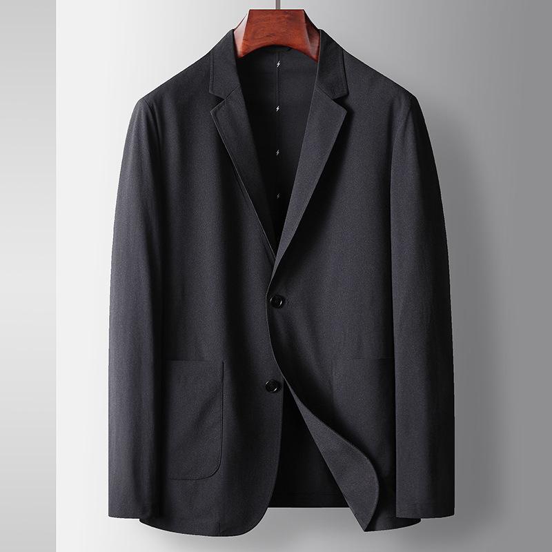Spring and Summer Light Luxury Business Elastic Thin Single West Middle-aged and Young People Trendy Suit Jacket