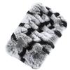 Rex Rabbit Hair Neck Cover Women's Winter Elastic Mesh Scarf Headband Versatile Real Fur Plush Headgear Children's Scarf