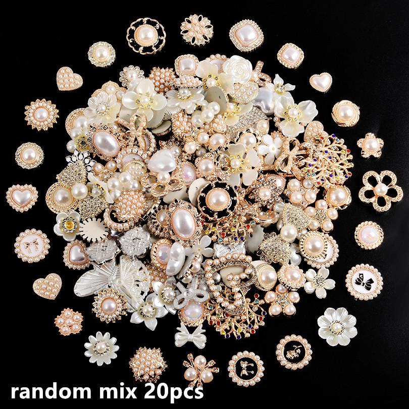 10/20/30/50pcs Random Mix Ocean Charms For Junk Cases Starfish Shell Fish Pendant Jewelry Making Charm Bulk DIY Phone Case Shoes