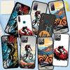 Phone Case for Samsung Galaxy S25 S23 S22 S24 Ultra FE A05 A06 A15 A16 A36 A37 A35 A54 A55 A56 A57 A25 A26 A53 Wallpaper Mountain Bike Cycling Cover