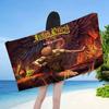 J-Judas Priest Rocková Kapela Anime Plážový Ručník Měkký Savý Žínka Dětské Dárky Pro Děti Cestování Kempování Posilovna