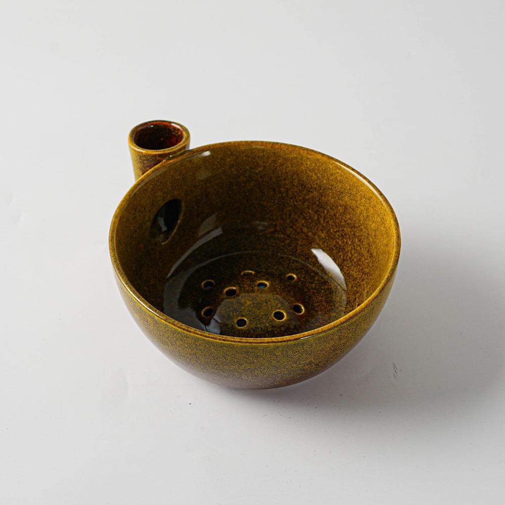Ceramic Swirl Berry Washing Drain Bowl Dynamic Vortex Fruit Cleaning Bowl for Vegetable Fruits