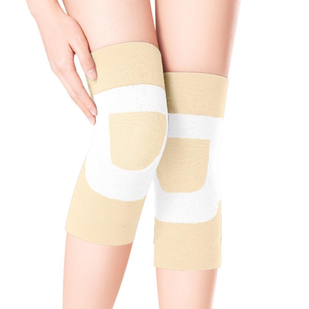 1pair Ultra-thin Knee Brace Knee Protection Knee Guard Pads Safety Knee Protector  Women