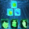 Cute Luminous Animal Taba Squeezing Toy Gifts Sea Creature Whale Cube Squishy Sensory Toys TPR Slow Rebound Stress Relief  Toy