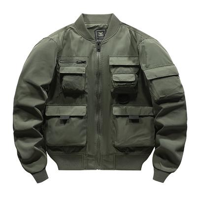 Kurtka Męska American Vintage Kurtka Baseballowa Kurtka Funkcjonalna Top Ładujący