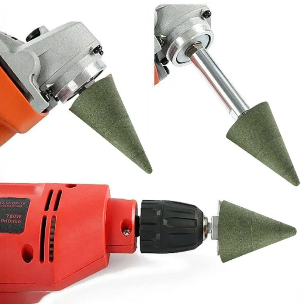 Cone Shape Cone Shape Polishing Wheel 50/100/200 Grits Tile Trimming Tool Internal Hole