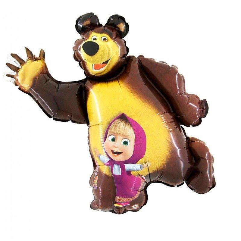 Super Merchant Folieballon Masha En De Beer - 90 Cm Grabo