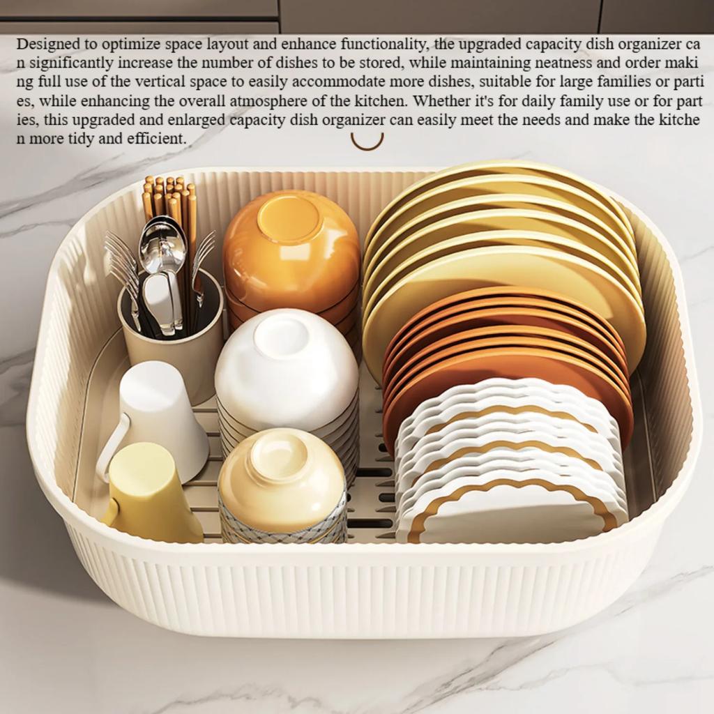 2025 Chopsticks Organizer, Household Multifunctional Draining Dish Dryer, Kitchen Utensils Put Dish Drainer, Dish Shelf Cupboard