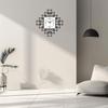 Acrylic Wall Clock Art Stylish Minimalist Black Decorative Creative for Office Home Household