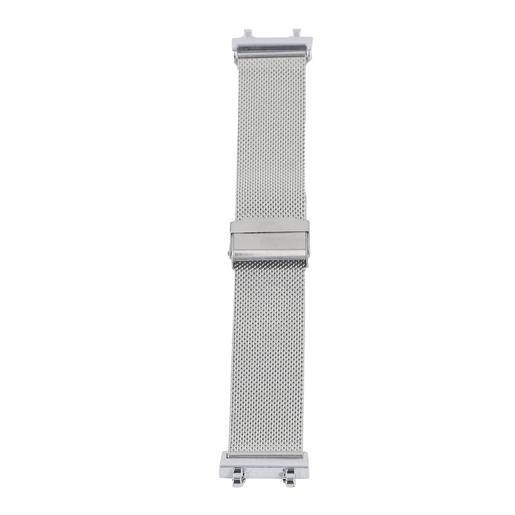Mesh Watch Band Professional Stylish Simple Polished Adjustable Metal Watch Strap with Buckle for