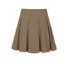 PLAYBOO Wool Like Pleated Skirt W Inner Pants
