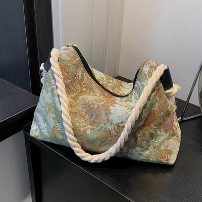 Leopard Prints Women's Shoulder Bags Large Capacity Handbag Casual Fashion Large Underarm Bags