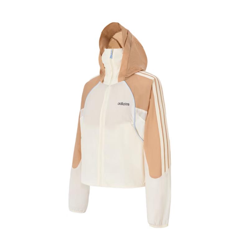 

Adidas Women s Hooded Windbreaker Jacket M