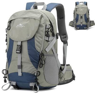 40L Wanderrucksack, Leichter Rucksack, Wasserdichter Reise-Campingrucksack, Sporttasche für Damen und Herren