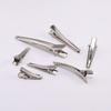20-50 Pezzi/lotto 25/30/40/45mm Base per Pinza per Capelli a Dente Singolo in Metallo a Coccodrillo Per Fai da Te Fermagli Gioielli Componenti Accessori