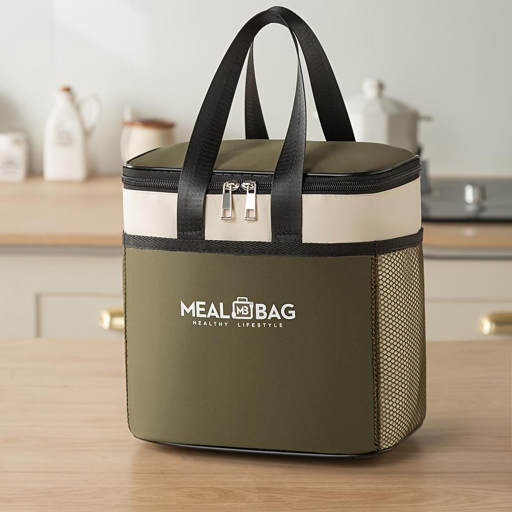 1Pcs Portable Lunch Bags Thermal Insulation Lunch Box Storage Bag Children's School Lunch Box Bags Picnic Storage Large Capacity