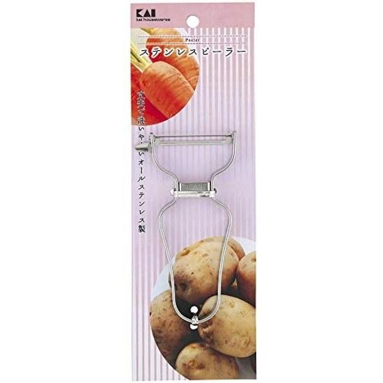 KAI Peeler Vegetable Wellness Stainless DH6501