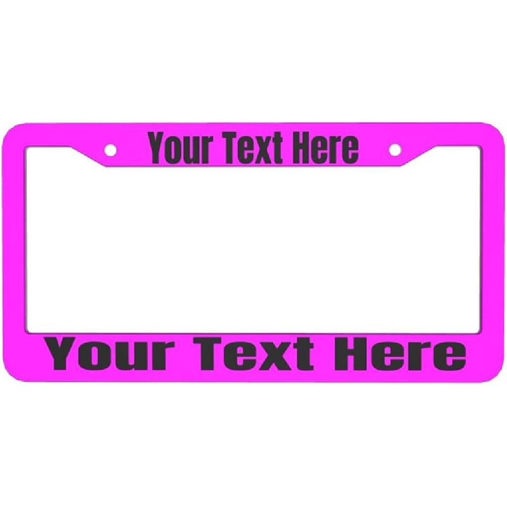 License Plate Frame Personalized License Plate Frame for Cars License Plate Frames Customized Design License Plate Holder Customize Funny Car