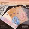 RetroStory Cloud Yarn: DIY Retro Background Paper Pack for Ita Bag & Journal Decoration