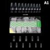 500Pcs/Box Nail Extension Tips False Full Tips Nails Diy Nail Art Fake Nail Tips Nail Polish Manicure Tool