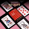 144 Decks of Genuine Binwang 2109/2110 Poker Cards - Thickened Red & Blue Combo for Adults