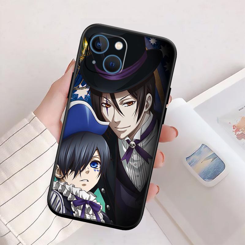 RP7 Black Butler New High-End Shell Phone Case for Xiaomi Poco F8 M4 M5 M6 M7 X3 X6 X7 Pro GT NFC Ultra