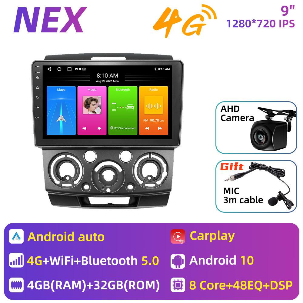 Car Stereo for Ford Everest Ranger Mazda BT50 BT-50 2006-2011 2 Din Android Radio Screen Multimedia Player Autoradio Head Unit
