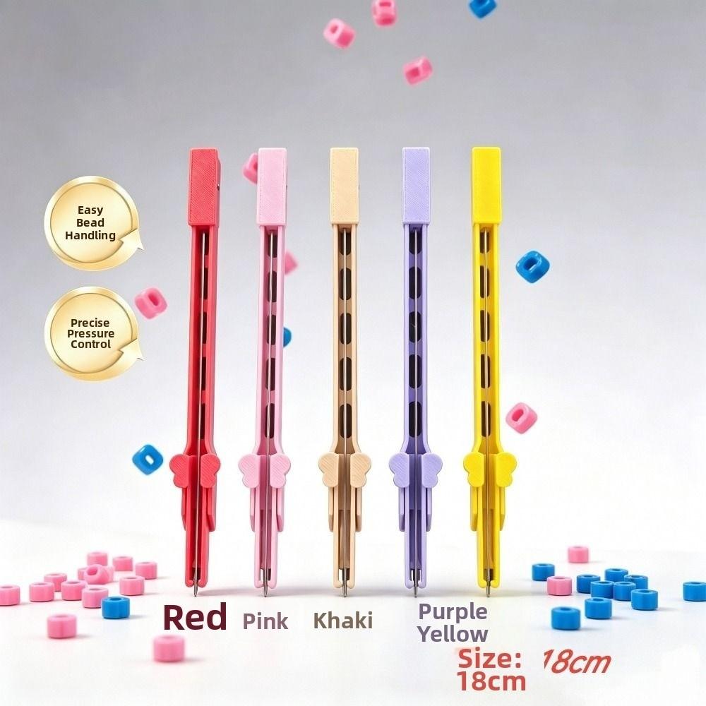 Efficient Storable Bead Pen Handheld Automatic Fuse Bead Pen Press-Type Bead Pen Kids Toys