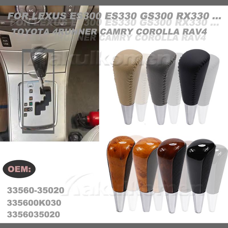 Automatic For Toyota 4Runner Land Cruiser LC100 Camry Corolla For Lexus ES300 RX330 RX350 RX400h LX470 LX570 Gear Shift Knob