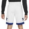 New Nike Basketball Shorts Men's White CT6627-100