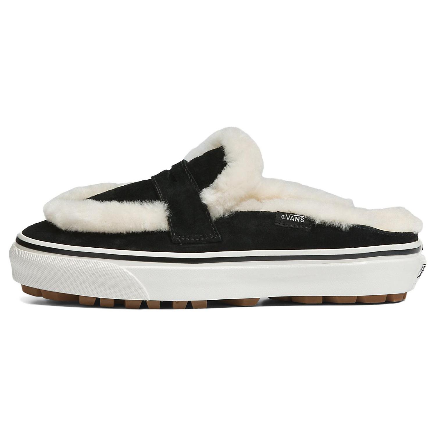 Vans Style 53 Shearling Mule DX Black White Men s VN0005U3BF5 EU 37