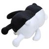 40cm / 15.74in Black White Bear Plush Anime Stuffed Plush Toy Best Friends Super Color Black White Teddy Bear Gifts for Children