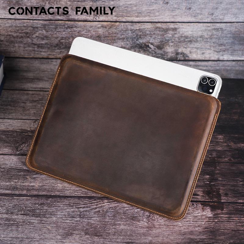 Crazy Horse Leather Protective Case for iPad Pro 11/10.5 - Horizontal Style