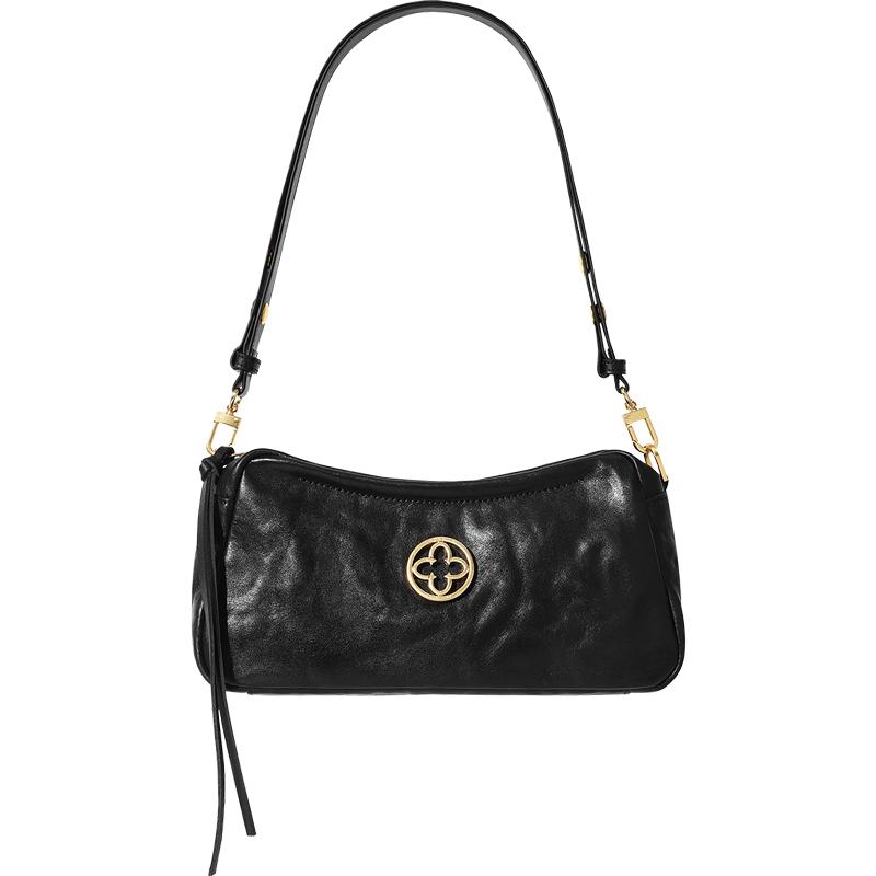 CASSILE Women s Vegetable-Tanned Leather Shoulder Bag