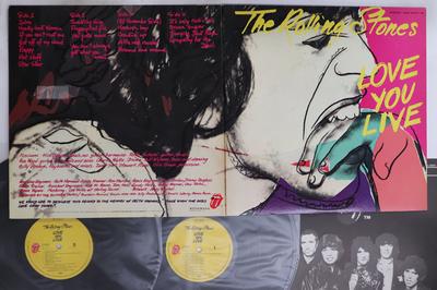 LP Plaat ROLLING STONES Love You Live ESS5004748 ROLLING STONES 1979 Japan Rock Gebruikt