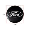 BAZI3 Car Key Shell Remote Fob Emblem Decal For Key Sticker Badge Logo For Ford Transit Ecosport Focus Ranger Mondeo Mustang Fusion ST
