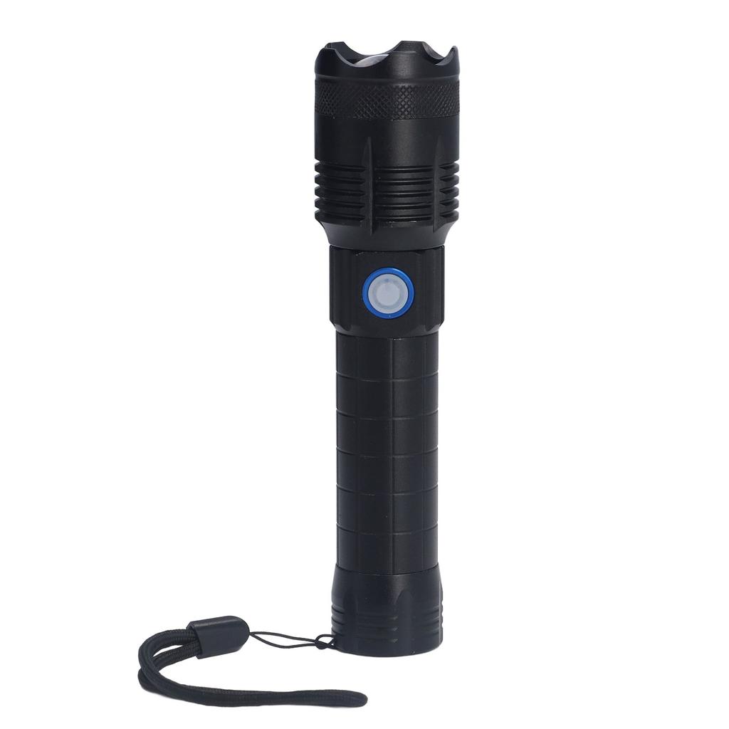 Flashlight 5000lm P160 Rechargeable Flashlight with 5 Light Modes for Adventure Travel Mountaineering Hiking
