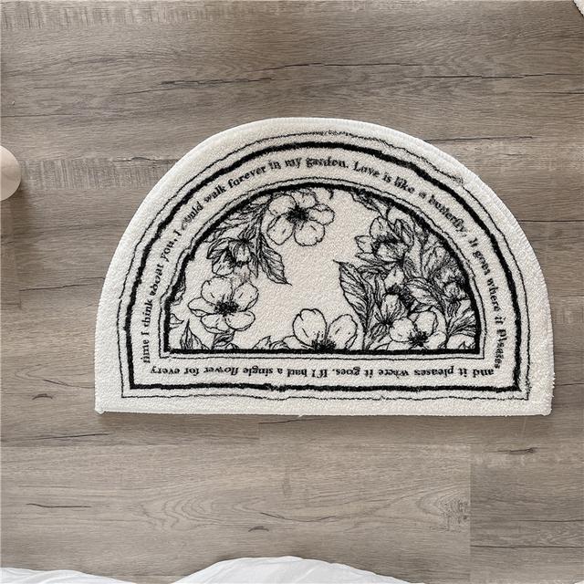 Tappetino da bagno antiscivolo Ins Style Zerbino assorbente Tappetini d'ingresso Tappetini da balcone Tappeti da veranda Tappetino da bagno per soggiorno