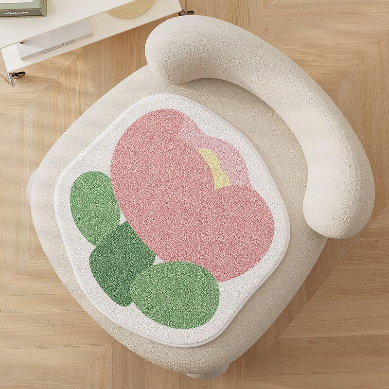 Autumn Plush Non-Slip Butt Pad, Winter Imitation Cashmere Thickened Cushion, Dormitory Student Classroom Stool Cushion