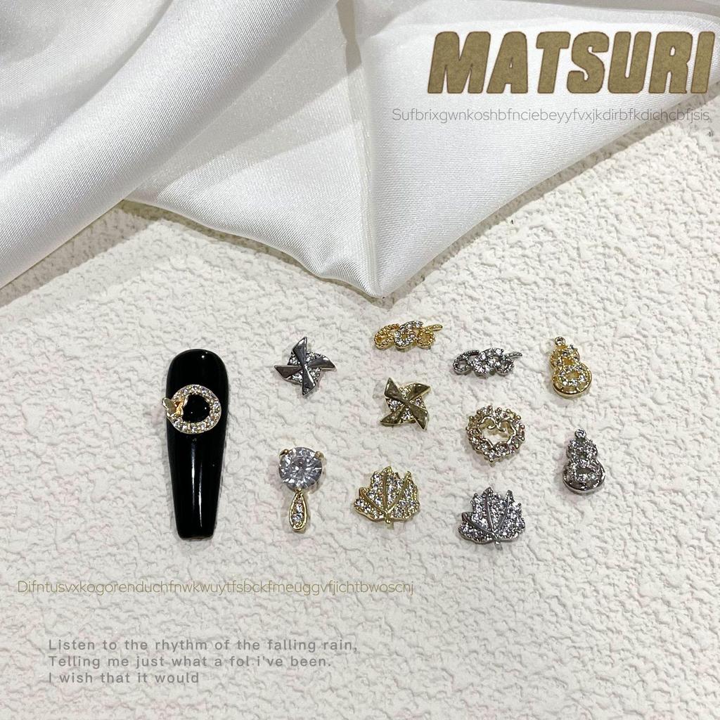 Celebrity Alloy Light Luxury Sparkling Zircon Nail Art Jewelry – DIY Micro-Inlaid Versatile Nail Accessories