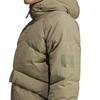 adidas Down Jackets Men's Khaki Hooded Thickened Down Jacket IK3153