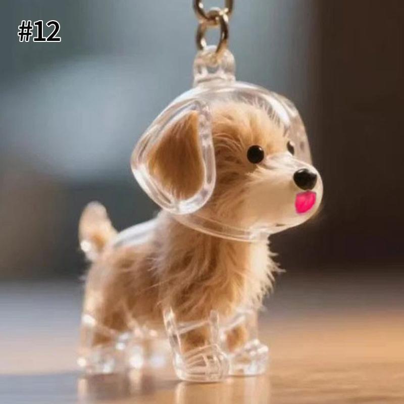 Cat Dog Hair Memorial Storage Case Keychain My Pet's Fur Container Collector Capsule Keyring Souvenirs DIY Keychains Accessories