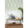 Modern Green Leaf Peel and Stick Wallpaper Boho Self Adhesive Wallpaper Removable Contact Paper for Cabinets Drawers Bedroom