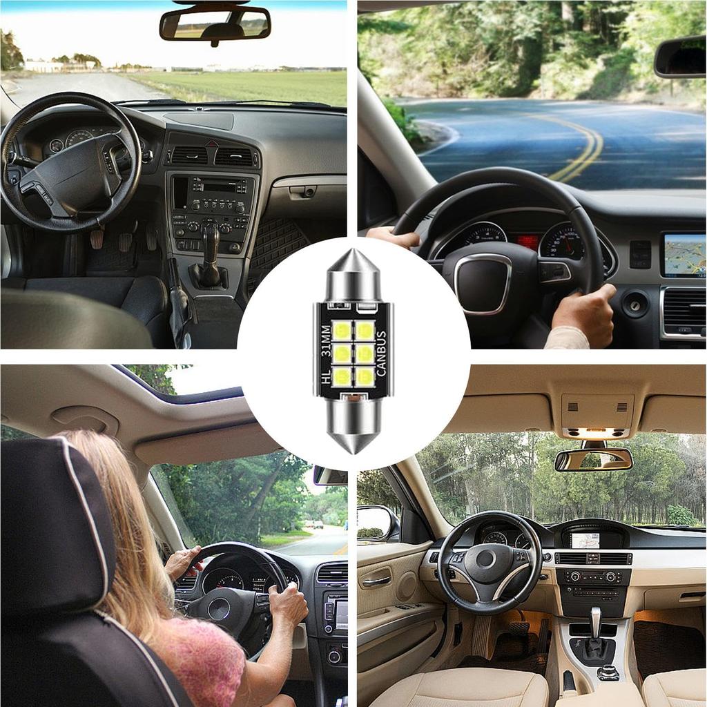 Car Dome Light, Interior Dome Light, Interior Reading Light Double Point Replacement Light |