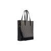 Coach Graham 36 Classic Monogram Zip Tote Bag Men Tote Bag Black CE749-QBBK