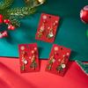 Asymmetric Moving Santa Claus Christmas Tree Drop Earrings for Women Zircon Star Snowman Bell Long Tassel Earring Party Jewerly