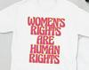 Women's Right Are Human Rights Vintage Style T-Shirt